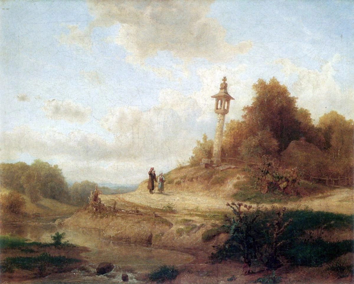 La strada sopra il ruscello - Museo nazionale di Cracovia